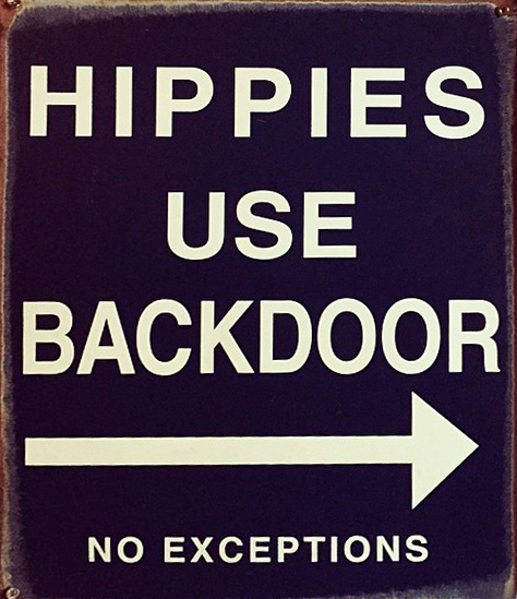 hippies backdoor